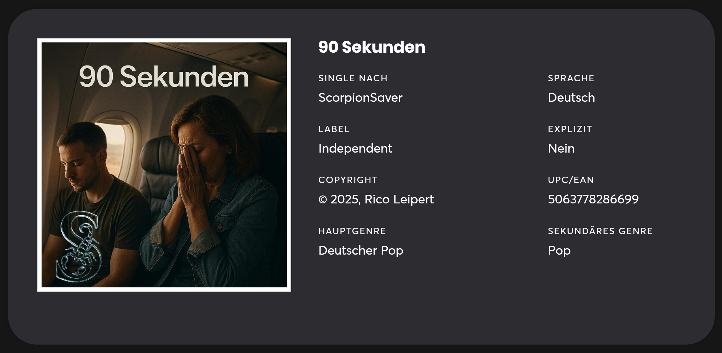 Release Details – 90 Sekunden